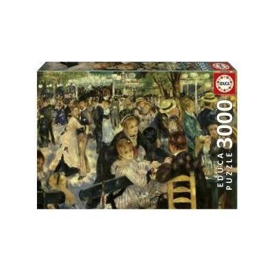 Educa Пъзел Educa Baile en el Moulin De La Galette 3000 Части