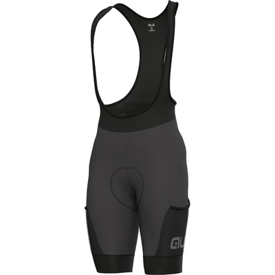 Alé Мъжки клин за колоездене Alé Stones Cargo Bibshorts Cycling bottoms - Grey (055-1756-0215)