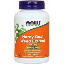 Now Foods NOW Horny Goat Weed Extract 750 mg 90 tablet