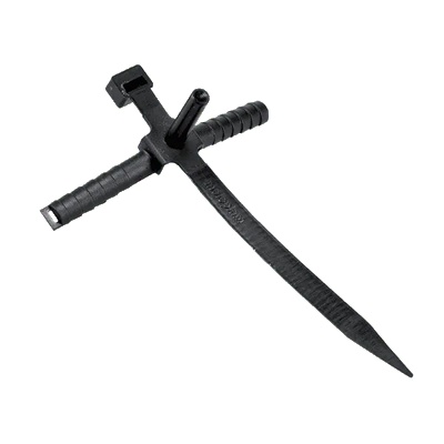 ELMARK ДЮБЕЛ С КАБЕЛНА ПРЕВРЪЗКА Ø8 ЧЕРЕН (50БР В ПАКЕТ) (500425)