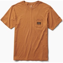 Roark Label Pocket Premium Tee Pignoli Brown