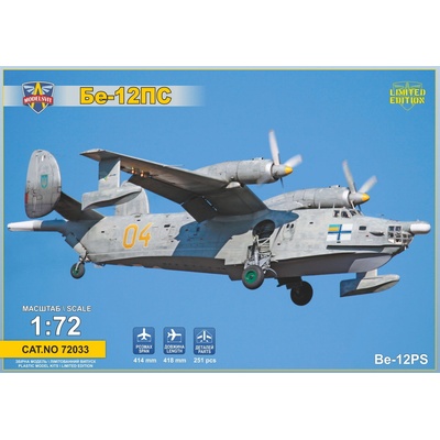 MODELSVIT Beriev Be 12PS Search & Rescue version 2x camo 1:72