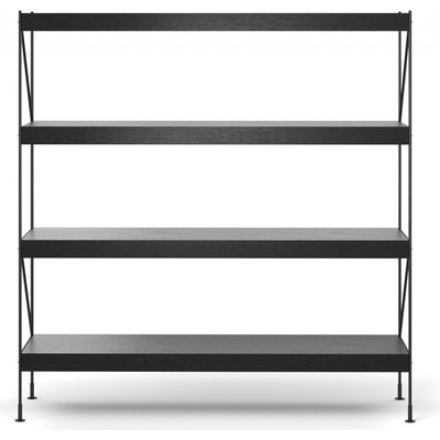 AUDO Policový systém Zet 158, Black