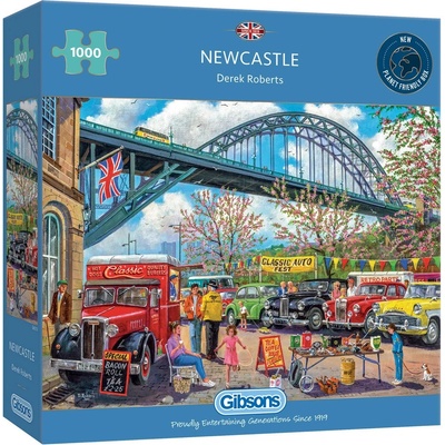 GIBSONS Newcastle Anglicko 1000 dielov