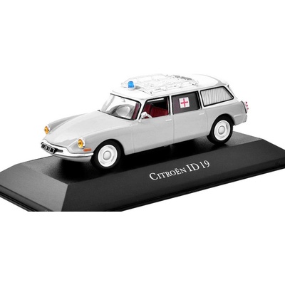 Atlas Citroen ID 19 AMBULANCE 1962 časopis s modelem 1:43