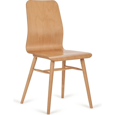 Paged X Xchair A-2094 Seat Wood Back Wood buk morený / dyha