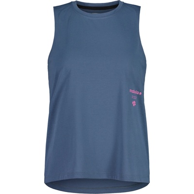 Maloja Дамска фланелка с къс ръкав за колоездене Maloja Women's WhitneyM. Top Cycling jersey - Dusty Blue (156-3060-0214)
