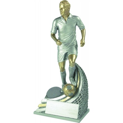 Figurka plaketa Fotbalista hráč 15 25 cm 17,5 cm