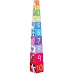 Bigjigs Toys Детски кубчета за подреждане - Ферма (bj696)