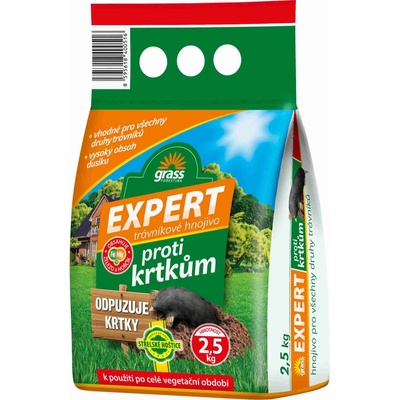 Forestina hnojivo trávníkové Expert proti krtkům 2,5 kg