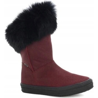 Bartek zateplené čižmy pre dievčatá bordová