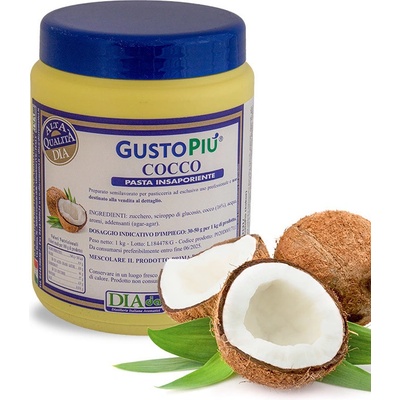 GustoPiú Pasta ochucovací kokos 1 kg