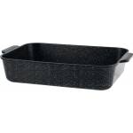 Voltz Тава за фурна и котлон Oliver Voltz OV54322CS30, 30 x 21 x 5.7 см, алуминий, керамично мраморно незалепващо покритие, черен меланж (OV54322CS30)