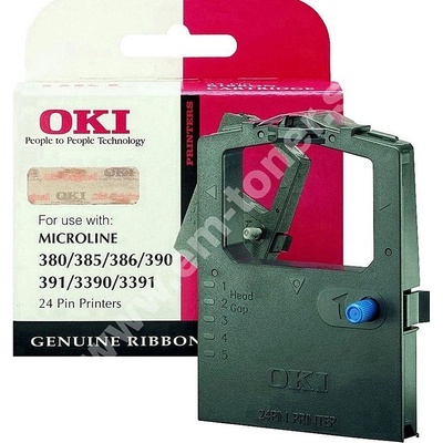 Oki 09002309, originálna farbiaca páska, čierna