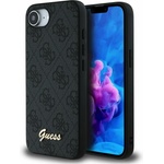 GUESS Apple iPhone 16e/17e 4G Script Logo MagSafe Case black (GUHMPSE4HG4SHK)