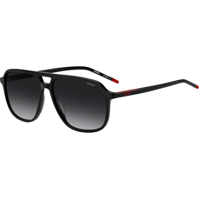 HUGO BOSS Слънчеви очила Hugo Men's Square Aviator Sunglasses - Black