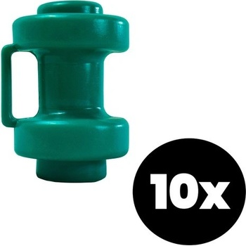 Aga 10x Klobúčik UNIVERSAL na vnútornú sieť Tmavo zelený