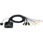 ATEN Превключвател KVM ATEN CS52DP, Дву портов USB-C DisplayPort (CS52DP-AT) - zettabytex