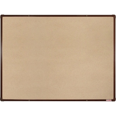 VMS Vision boardOK Textilní nástěnka se stříbrným rámem 120 x 90 cm