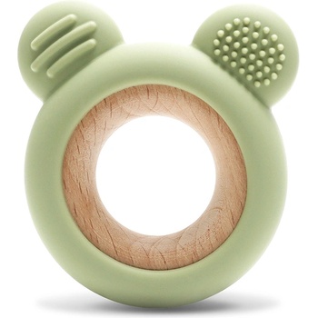 Lorelli Premium СИЛИКОНОВА ГРИЗАЛКА С БУК МЕЧЕ natural fresh green (10210910004)