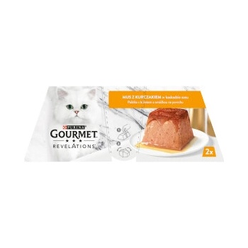 Gourmet Revelations jemná paštéta s kuraťom a omáčkou 2 x 57 g