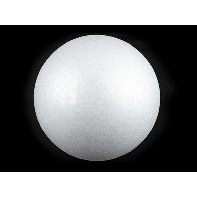 Koule Ø20 cm polystyren bílá 1 ks