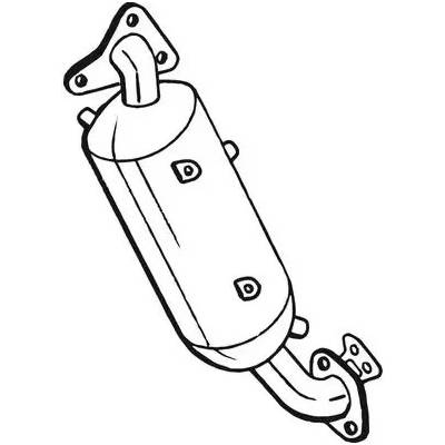 BOSAL Filtr pevných částic BS 097-316