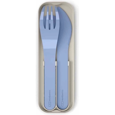 Monbento plastový příbor MB Pocket blue infinity