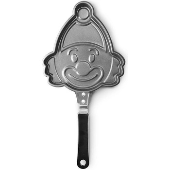 Ibili menaje s. a. (Испания) Тиган ibili за яйца или мини палачинки във формата на клоун - 16 х18 см (ibili 450403)