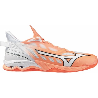 Mizuno WAVE MIRAGE 5 Flamingo Coral / White