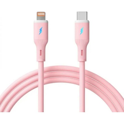Akyga AK-USB-71 USB 2.0 vidlice Apple Lightning,USB C vidlice 1m