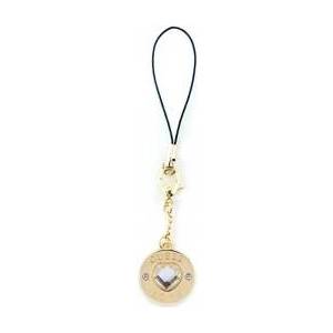 GUESS gucpmhgld phone strap heart diamond charm with rhinestones pendant