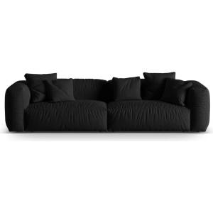 Micadoni Черен модулен диван 320 cm Martina - Micadoni Home (MIC_4S_169_F1_MARTINA4)