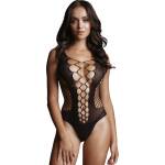 Le Désir Contrast Fence Net Teddy Black