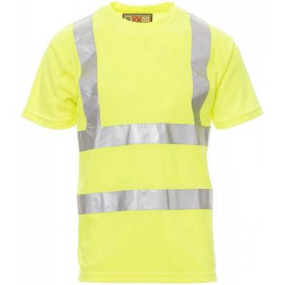 Payper AVENUE FLUORESCENT 000342-0028 Tričko s reflexnými pruhmi žltá XXL