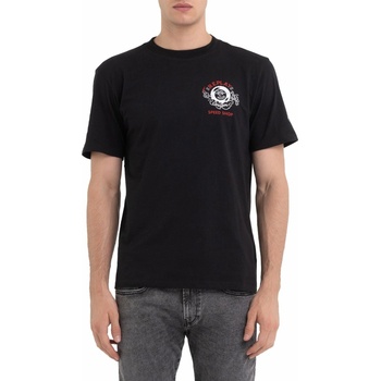 Image 1 of Replay Тениска Replay Men's Speed Shop Biker Print Regular Fit T-Shirt - Black 098