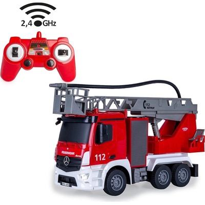Jamara Hasičské auto Mercedes-Benz Antos 1:26 2,4 GHz so striekačkou RTR