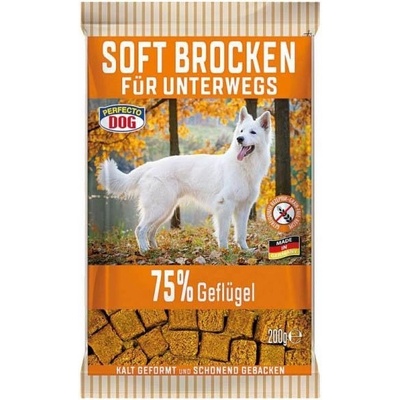 Perfecto Dog Masové kostky SOFT s drůbežím 200 g