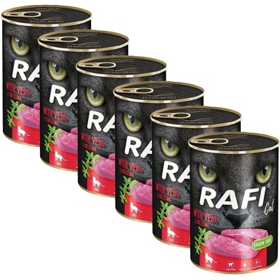 Rafi Cat Adult Paté with Veal 6 x 400 g