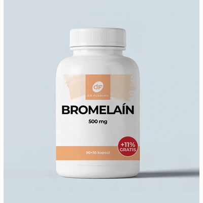 Dr.fleming Bromelaín 500mg +11% gratis 100 kapsúl