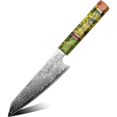 HARAHU Дамаски кухненски нож YO-37565 - Petty / Многоцветен KP37565 (YO-37565)