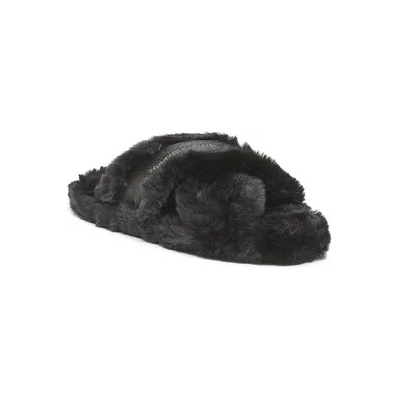 Tommy Hilfiger Пантофи Fur Home Slippers Wiht Straps FW0FW06889 Черен (Fur Home Slippers Wiht Straps FW0FW06889)