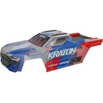 Arrma каросерия червена/синя: Mini Kraton