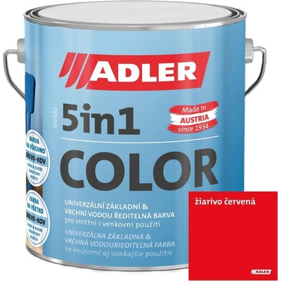 ADLER Slovensko 5 in 1 Color 2,5 l žiarivo červená