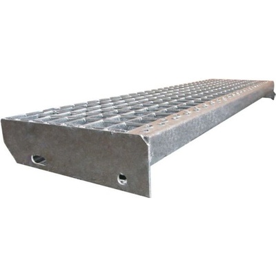 Stupeň schodišťový pozinkovaný 800 x 270 mm