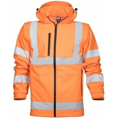 Ardon REF502 Softshelová bunda hi viz oranžová