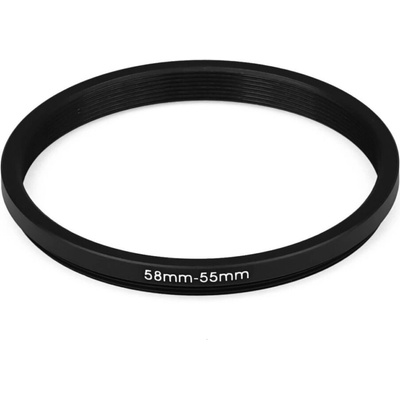 K& F Concept Метален преходник за филтри от 58 към 55 мм Step down