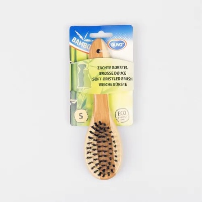 DUVO бамбукова четка, мека, размер s - 19, 5 х 5, 5 см, Белгия - 158012