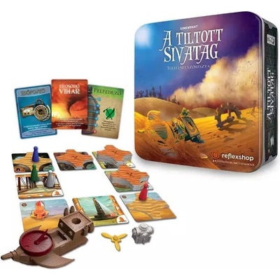 Gamewright Gamewright: Забранената пустиня - настолна игра на унгарски език (GWDES)
