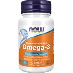 NOW NOW Omega-3 Molecularly Distilled Fish Oil, 30 Softgels - fitnesdobavki - 13,50 лв